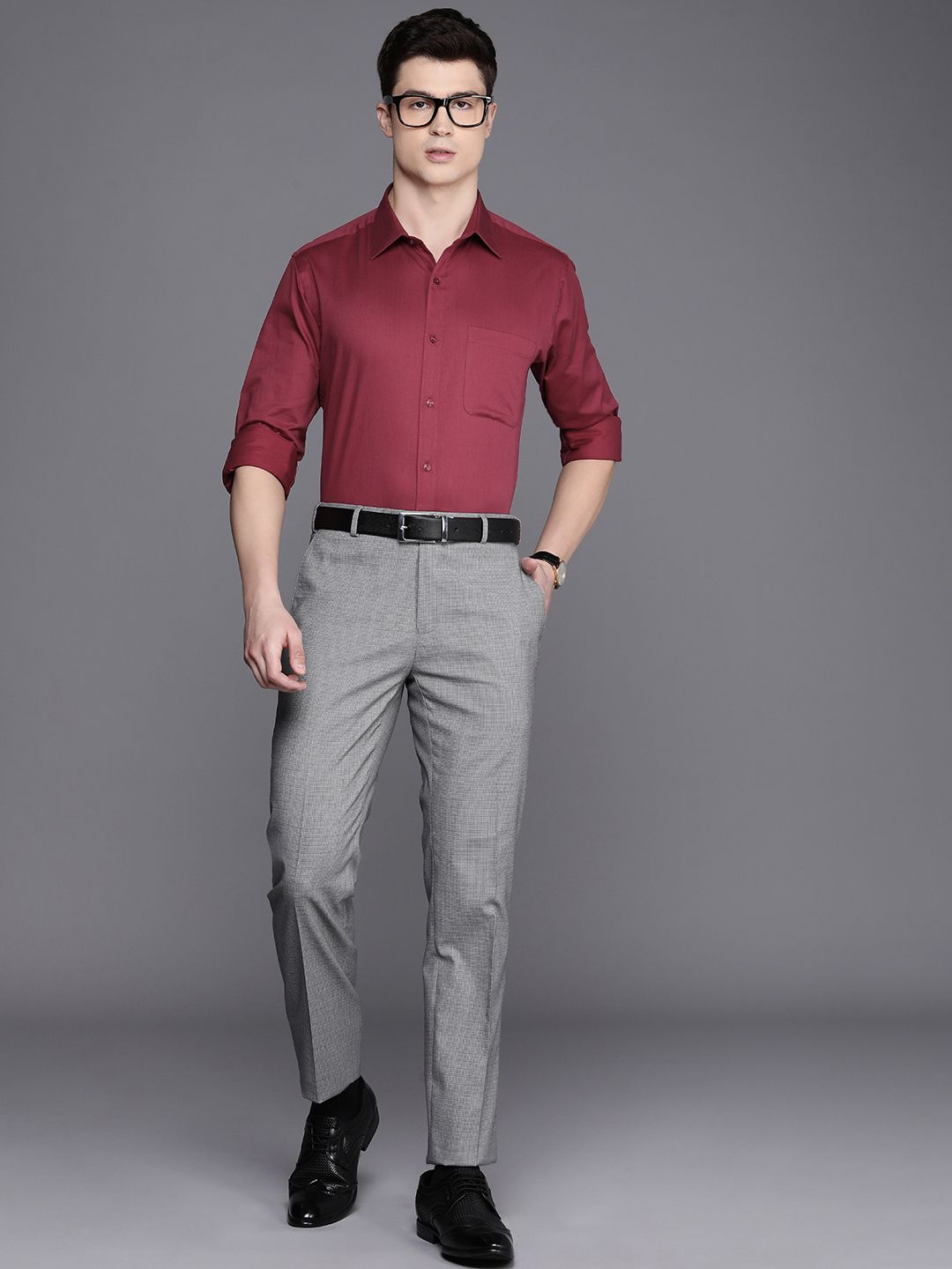 Raymond Slim Fit Pure Cotton Formal Shirt