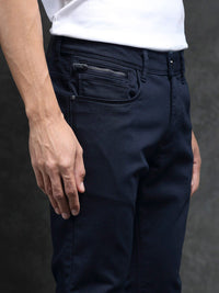 RARE RABBIT Men Saton Slim Fit Cotton Jeans