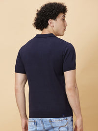 Being Human Men Checked Polo Collar Pockets T-shirt