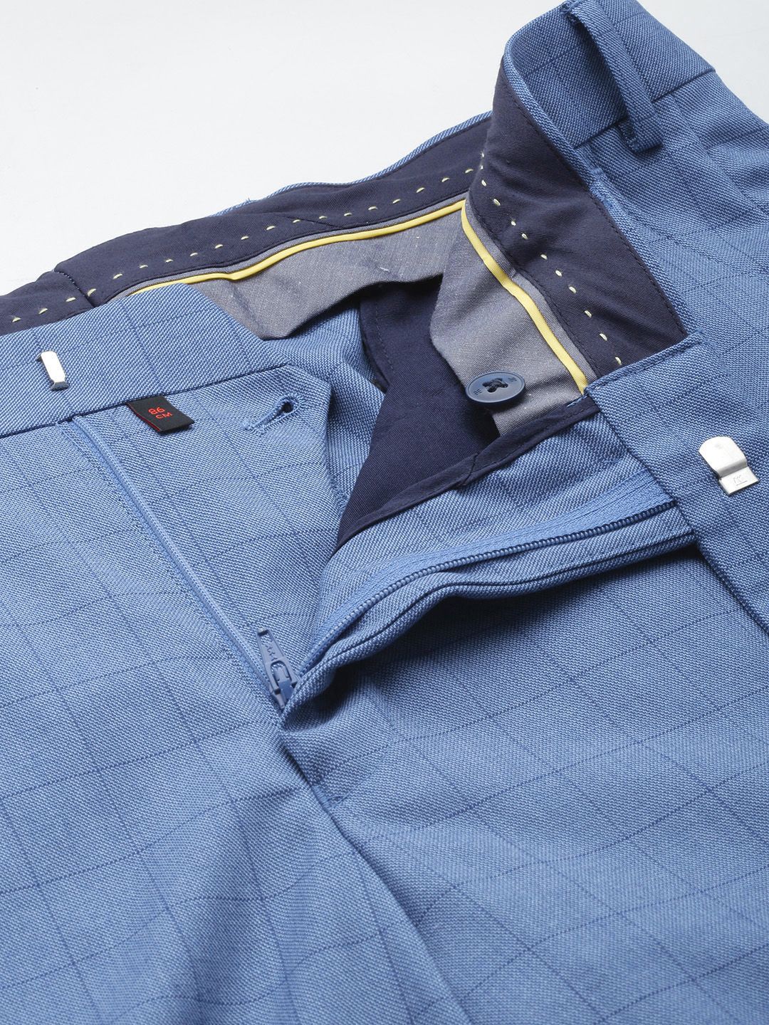 Raymond Single Breasted Checked 2-Peice Formal Suit