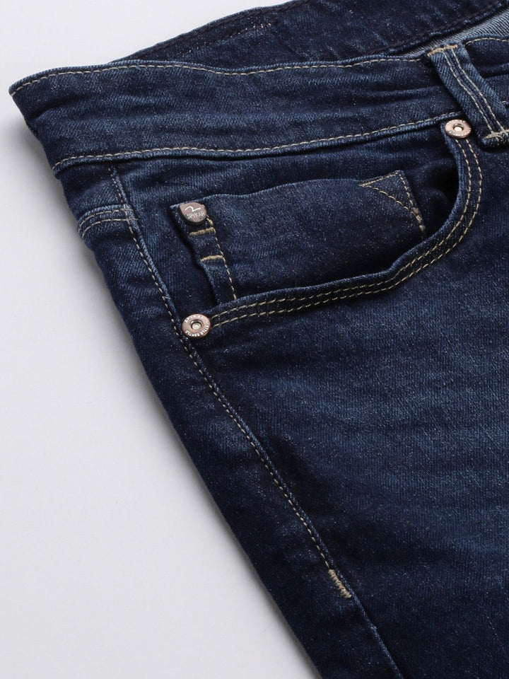 SPYKAR Men Rovers Fit Mid-Rise Light Fade Stretchable Jeans