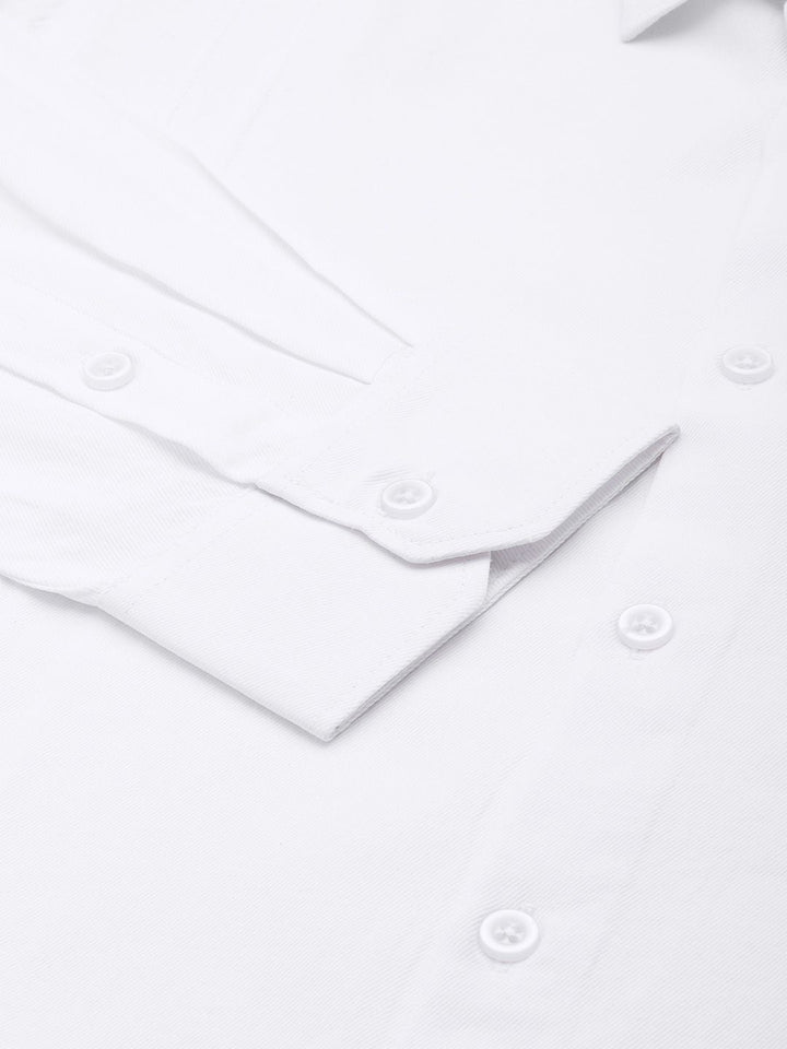 The Indian Garage Co. X Luxe Men Slim Fit Opaque Formal Shirt