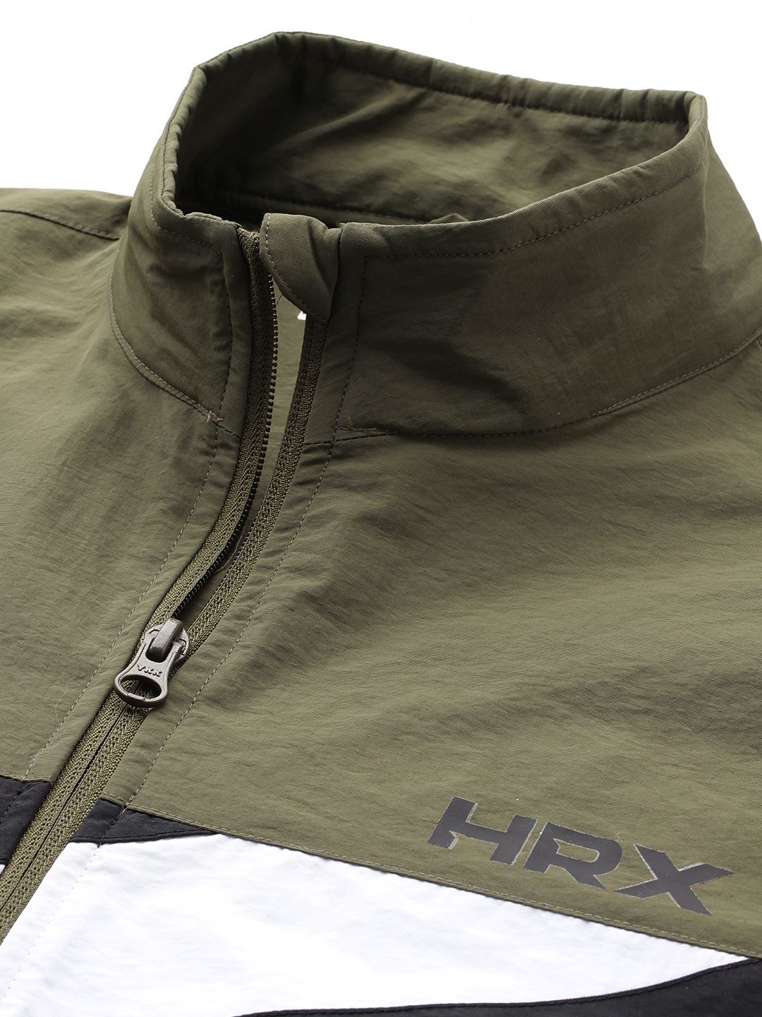 HRX by Hrithik Roshan Rapid Dry Mock Collar Running Tracksuit