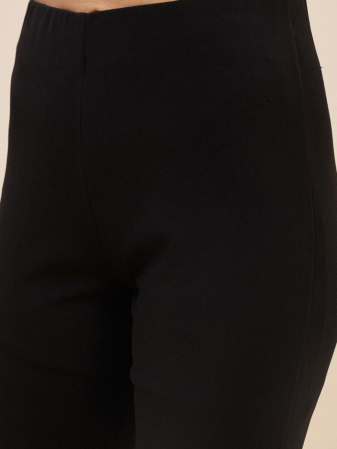 Antheaa Embellished V-Neck Top & Trousers