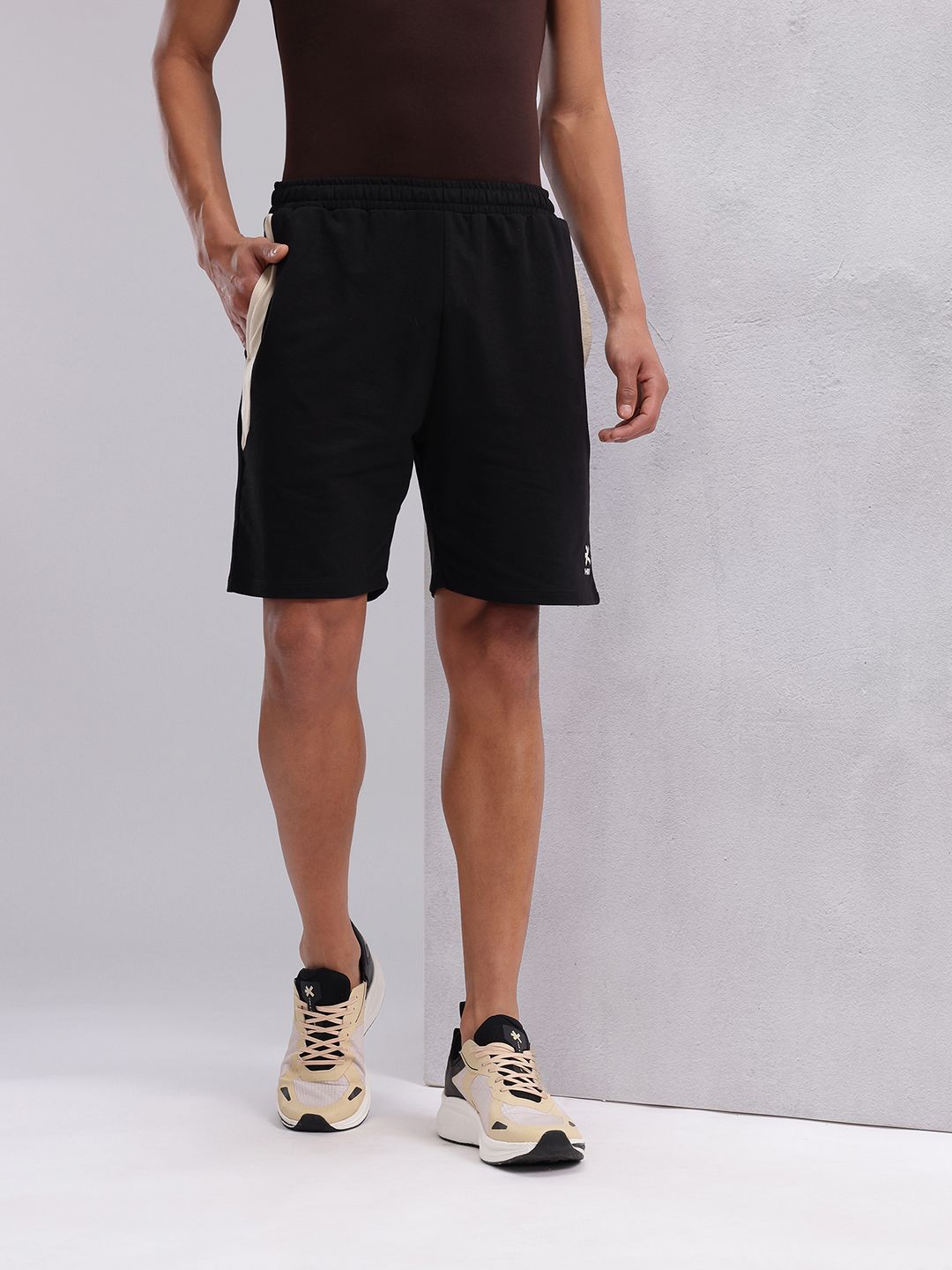 HRX by Hrithik Roshan Men Stripe Detail Lifestyle Shorts