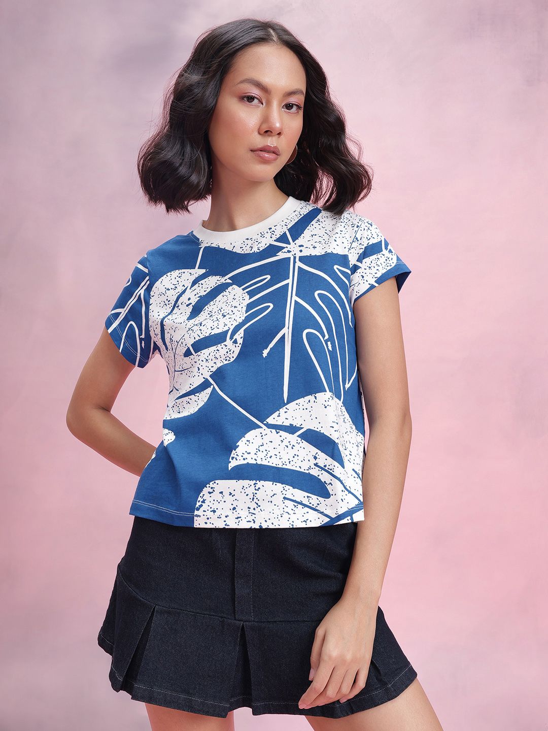 DressBerry Pure Cotton Tropical T-shirt