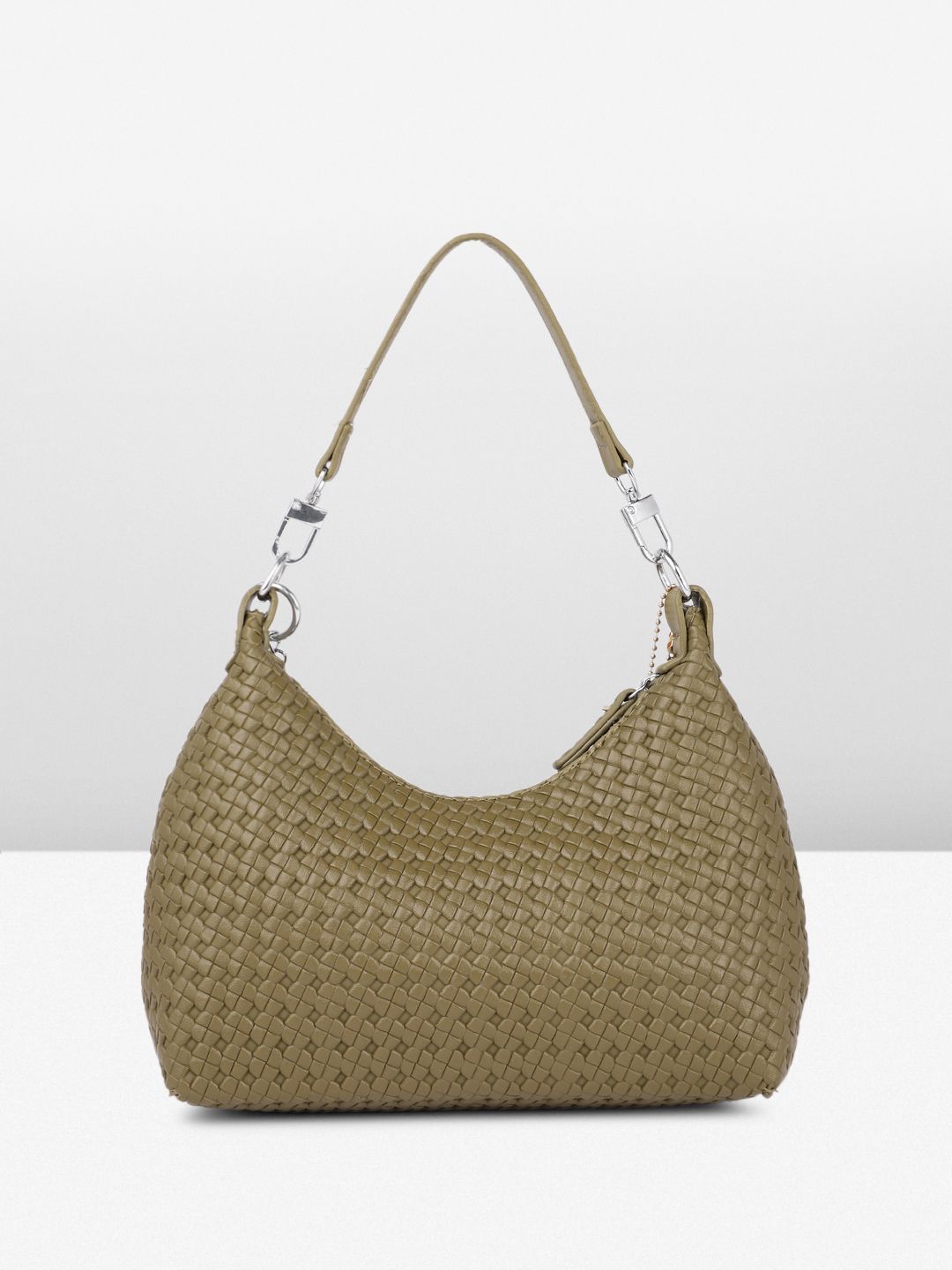 all about you Textured Structured Hobo Bag