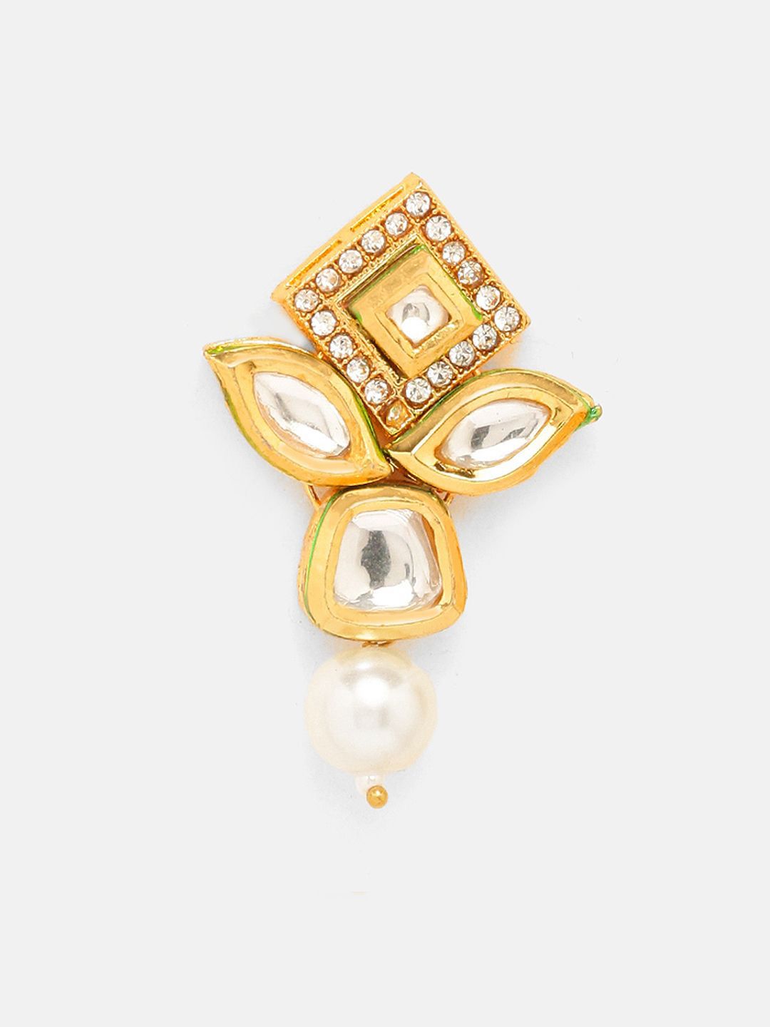 Priyaasi Gold-Plated Kundan-Studded Jewellery Set