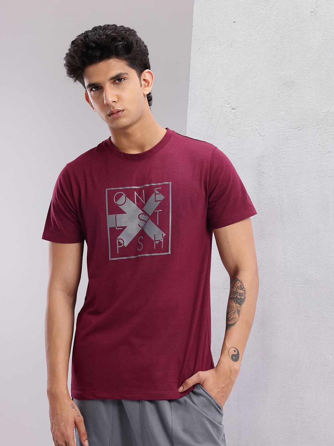 HRX by Hrithik Roshan Printed Training T-shirt