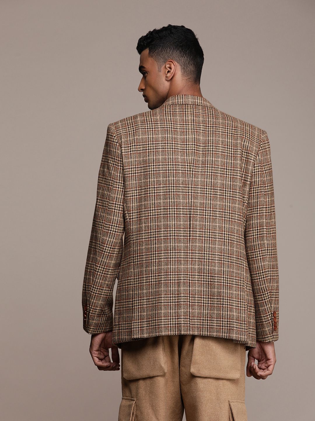 Mr Bowerbird Checked Tailored Fit Casual Blazers