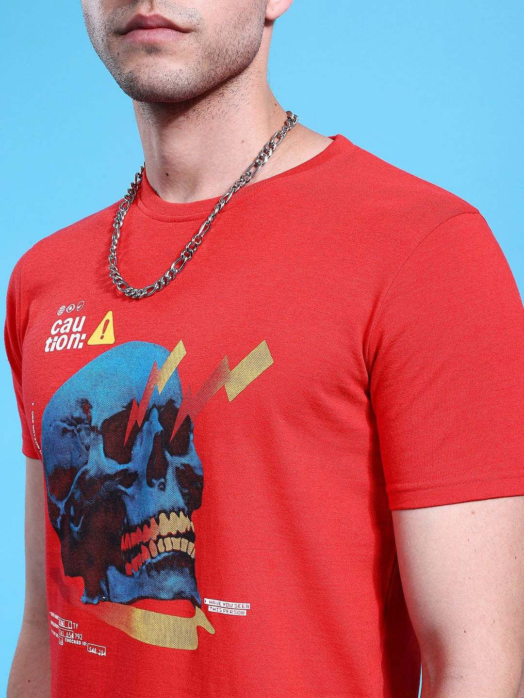 The Indian Garage Co Men Graphic Printed T-shirt