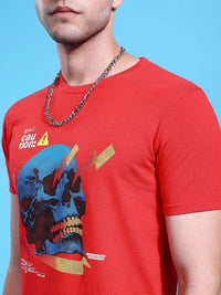 The Indian Garage Co Men Graphic Printed T-shirt