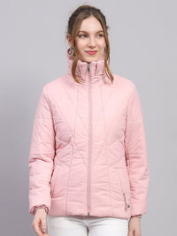 Monte Carlo Fur Detail Stand Collar Padded Jacket