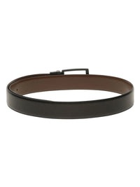 Teakwood Leathers Men Textured Leather Reversible Formal Belt