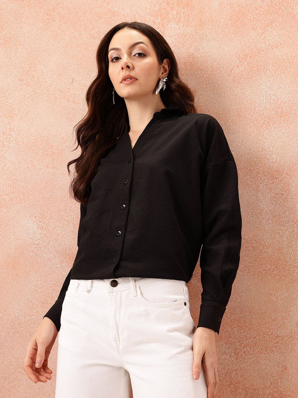 all about you Seersucker Formal Shirt