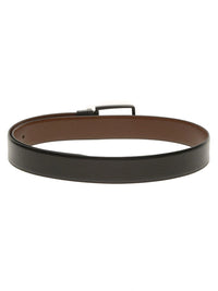 Teakwood Leathers Men Textured Leather Reversible Formal Belt