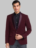 Park Avenue Shawl Collar Slim-Fit Single-Breasted Blazer