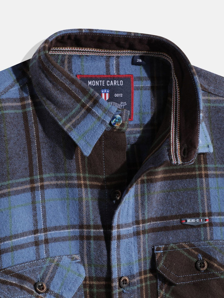 Monte Carlo Boys Checked Casual Smart Fit Shirt