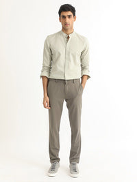 RARE RABBIT Men Cadmi Slim Fit Opaque Cotton Shirt