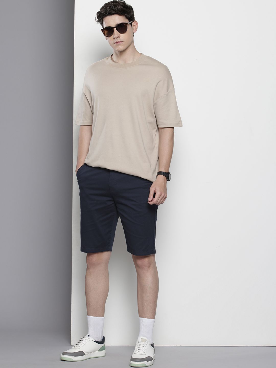 The Indian Garage Co Men Chino Shorts
