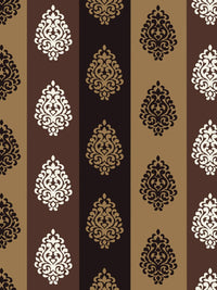 Story@home Nature Brown & Beige Set of 2 Ethnic Motifs Long Door Curtains
