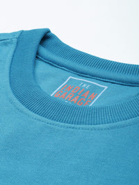 The Indian Garage Co Men Blue Round Neck Sweatshirt