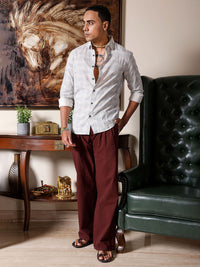 The Indian Garage Co Men Slim Fit Indie Printed Resortwear Shirt