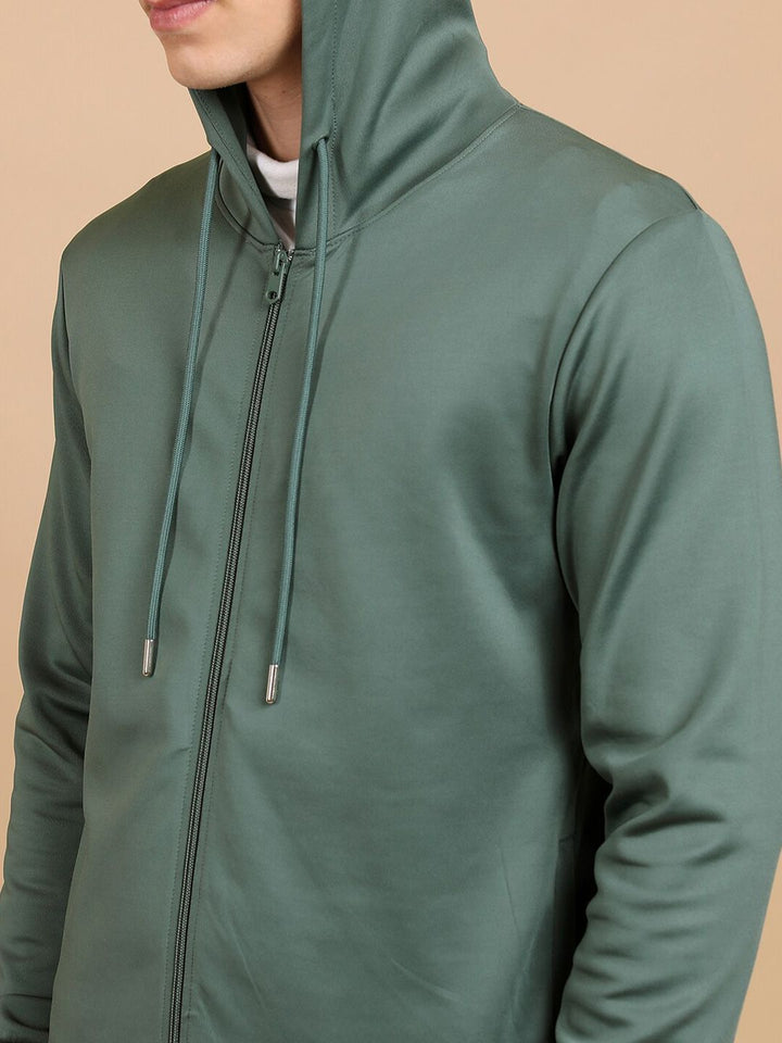 HIGHLANDER Hooded Front-Open Sweatshirt