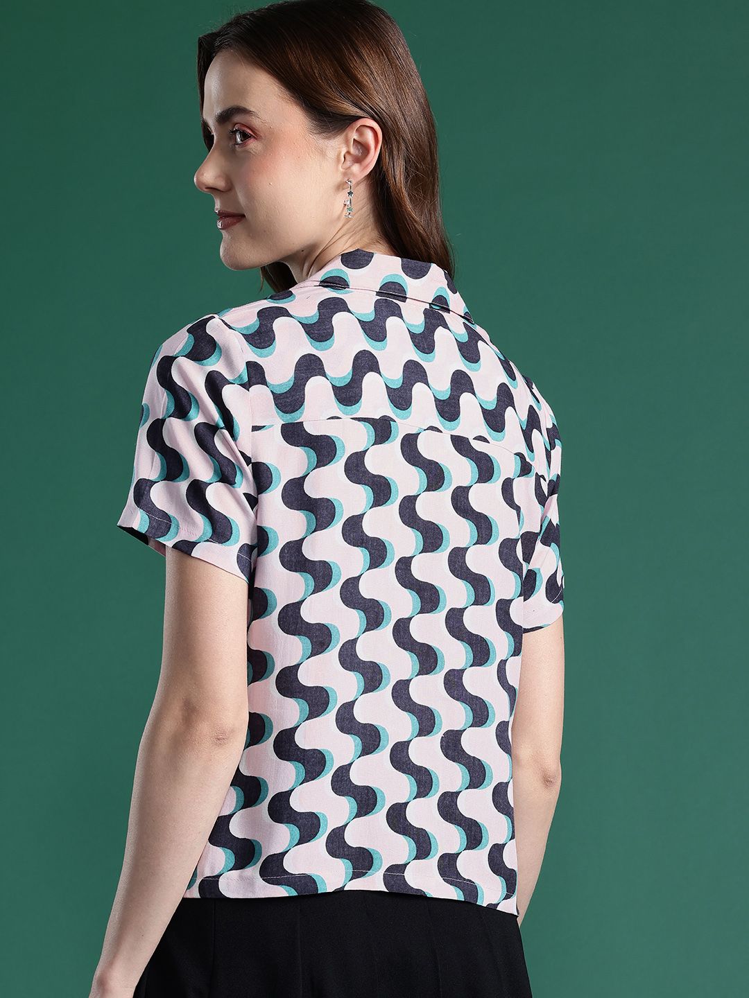 DressBerry Printed Casual Shirt