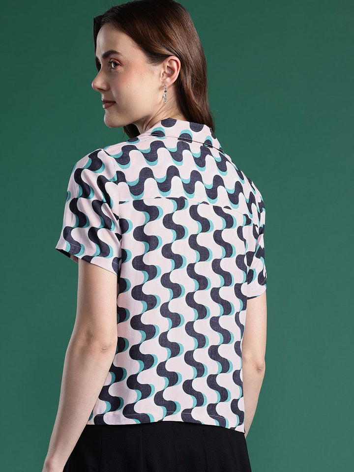 DressBerry Printed Casual Shirt