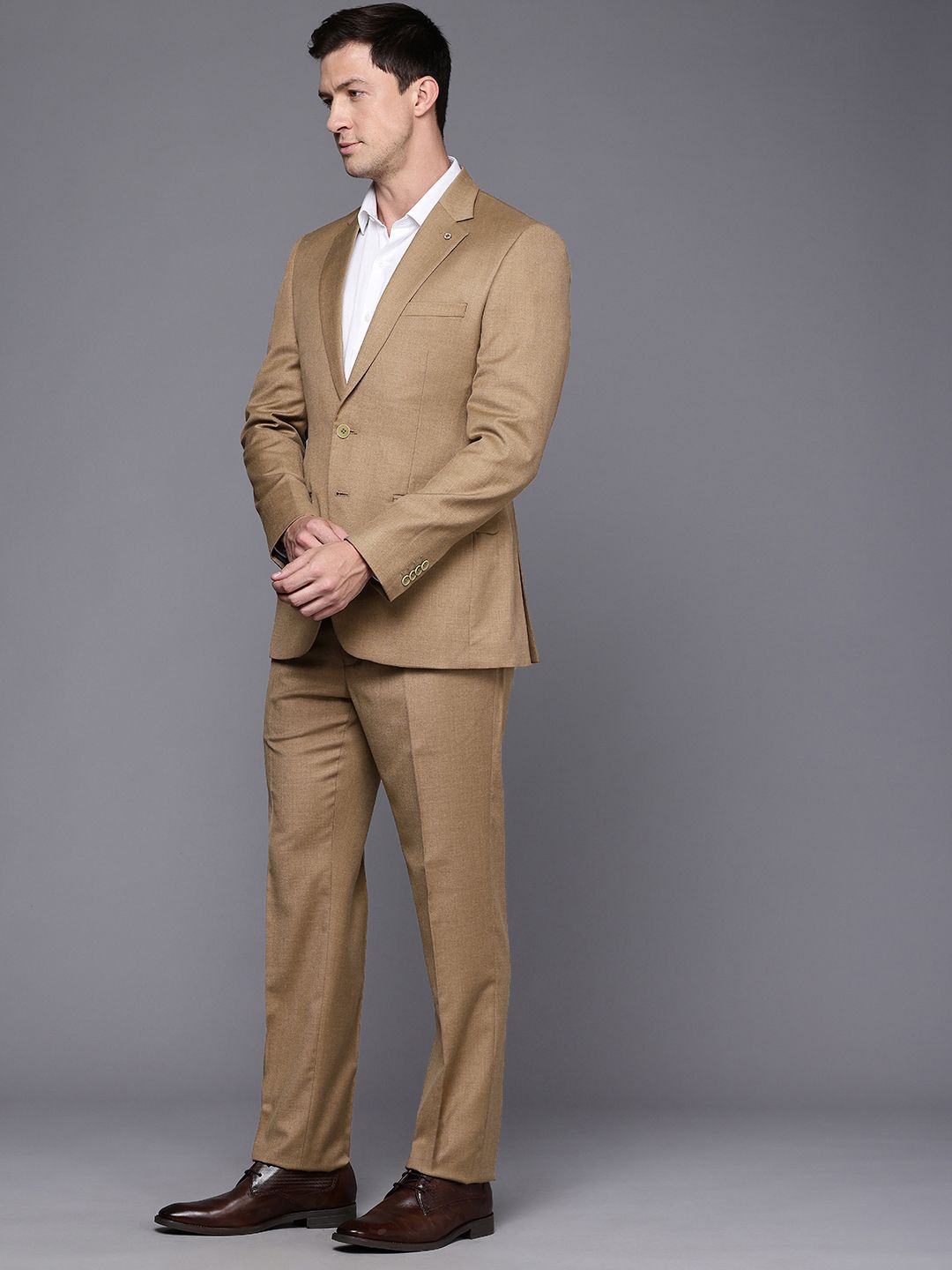 Raymond Contemporary Fit Single Breasted 2-Piece Formal Suit