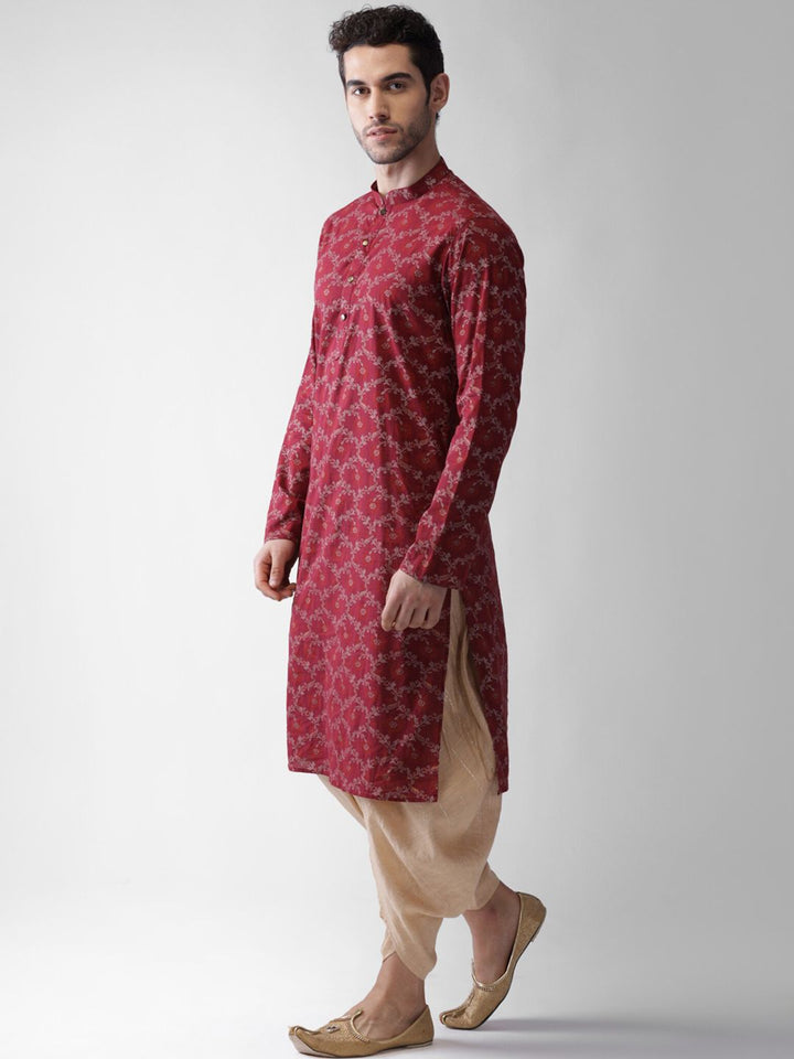 KISAH Ethnic Motifs Printed Mandarin Collar Kurta
