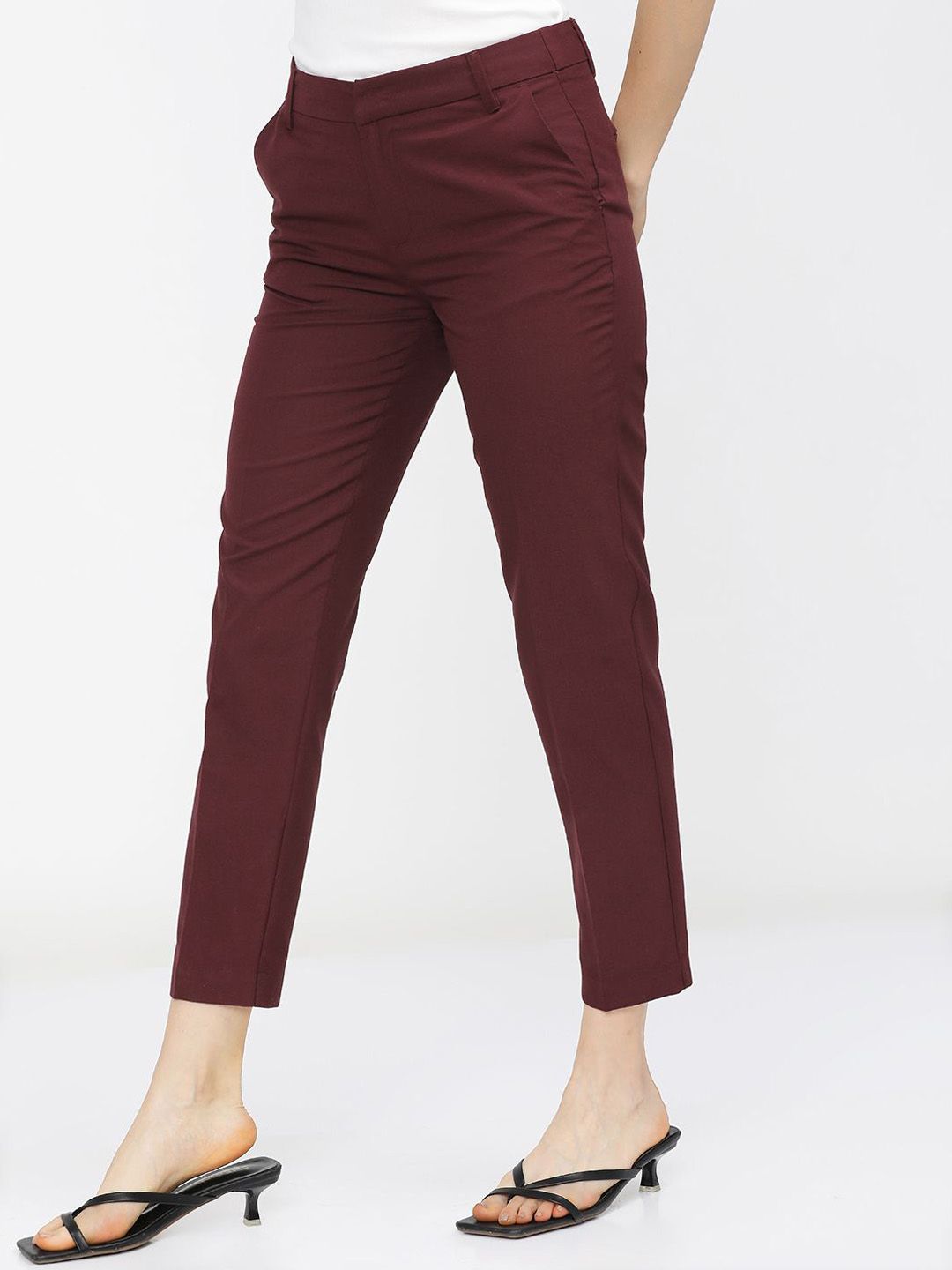 Tokyo Talkies Women Slim Fit Trousers