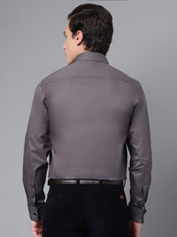 Hancock Modern Chest Pocket Slim Fit French Cuff Opaque Cotton Formal Shirt