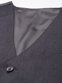 Park Avenue Self Design Textured Single Breasted Regular Fit 3 Piece Party Suits