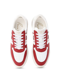 RARE RABBIT Men Cygnus Pro Colourblocked Leather Sneakers