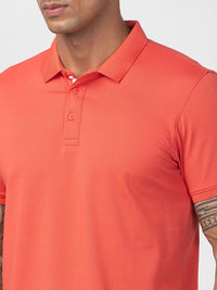 SPYKAR Men Polo Collar Slim Fit T-shirt