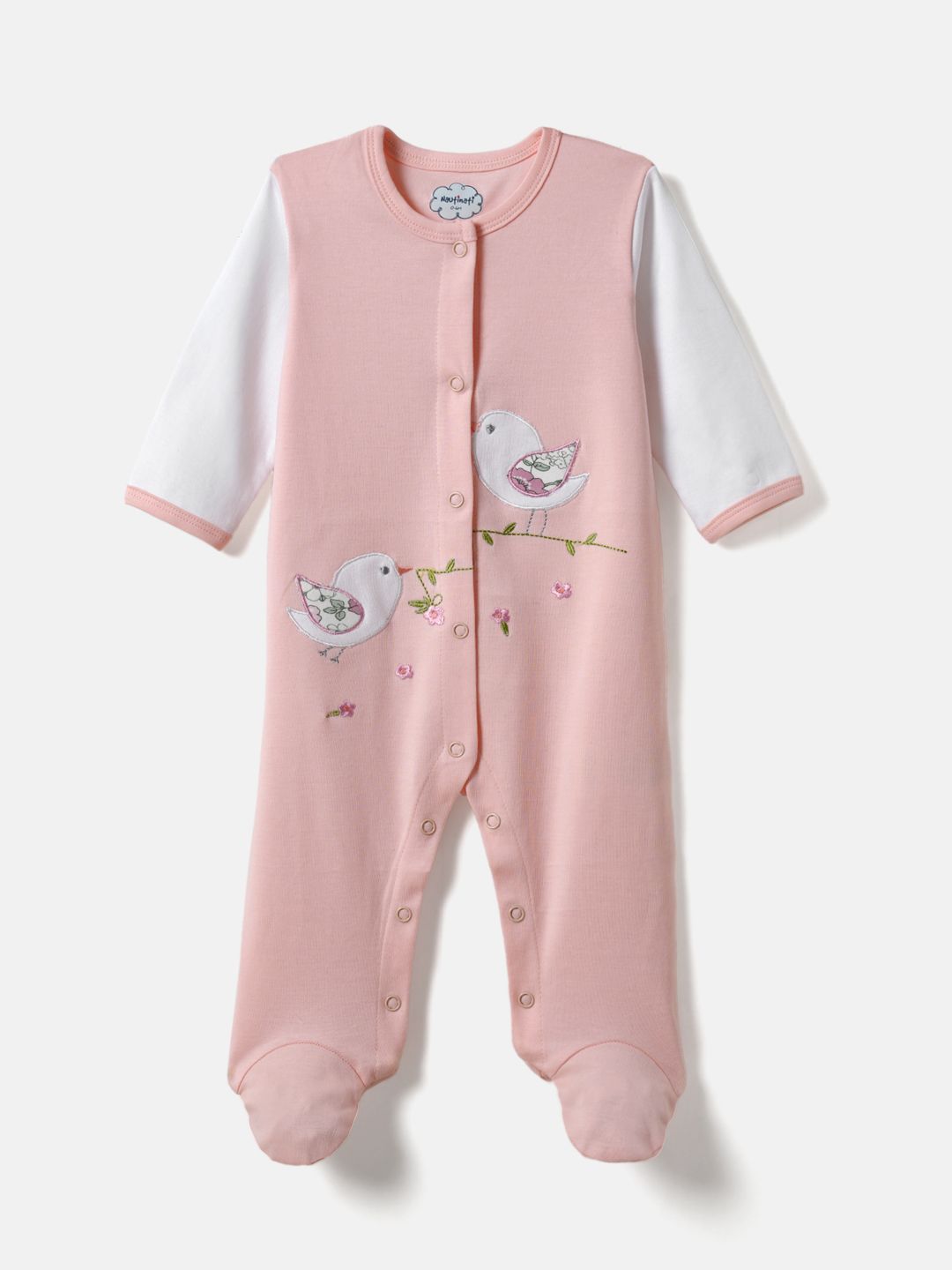 Pek Bayi Nauti Nati 6 Set Hadiah Pakaian Bayi Kapas Tulen