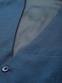 Park Avenue Reka Bentuk Self Textured Single Breasted Fit Regular 3 Piece Party Suits