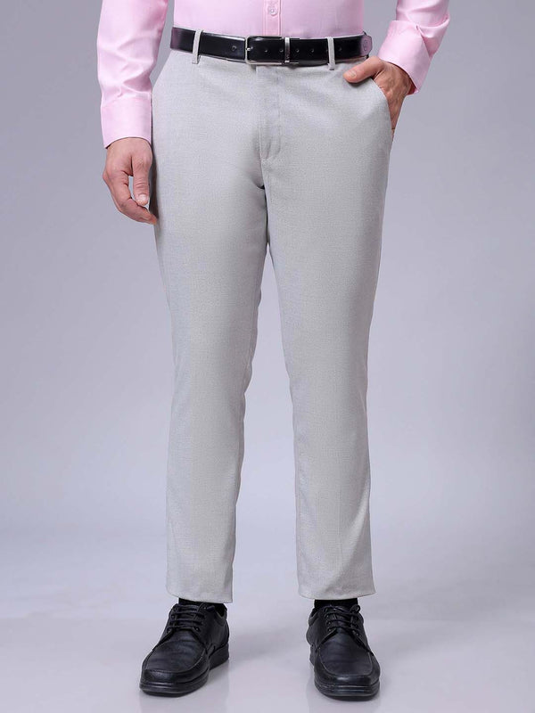The Indian Garage Co. X Luxe Men Slim Fit Formal Trousers