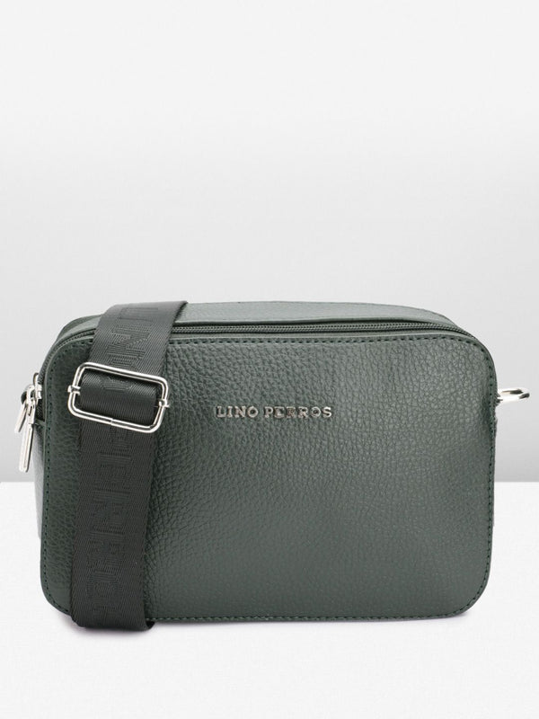 Lino Perros Textured Structured Sling Bag
