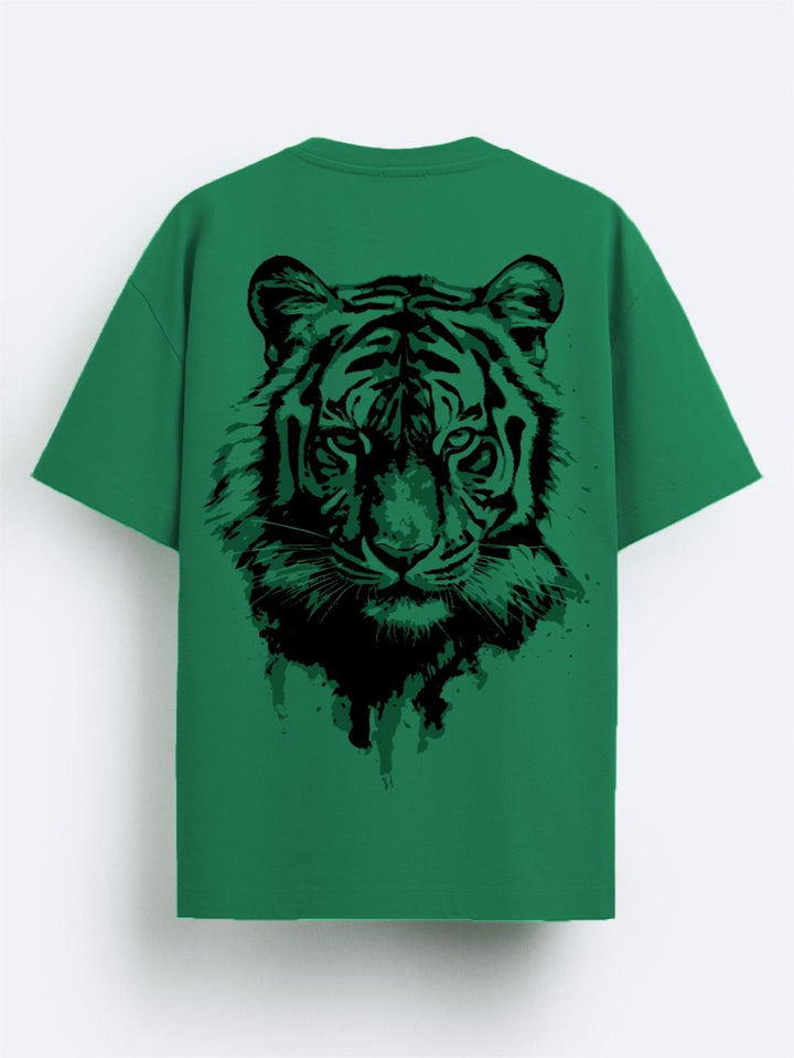 ADRO Men Graphic Printed Round Neck Cotton Oversized T-Shirt
