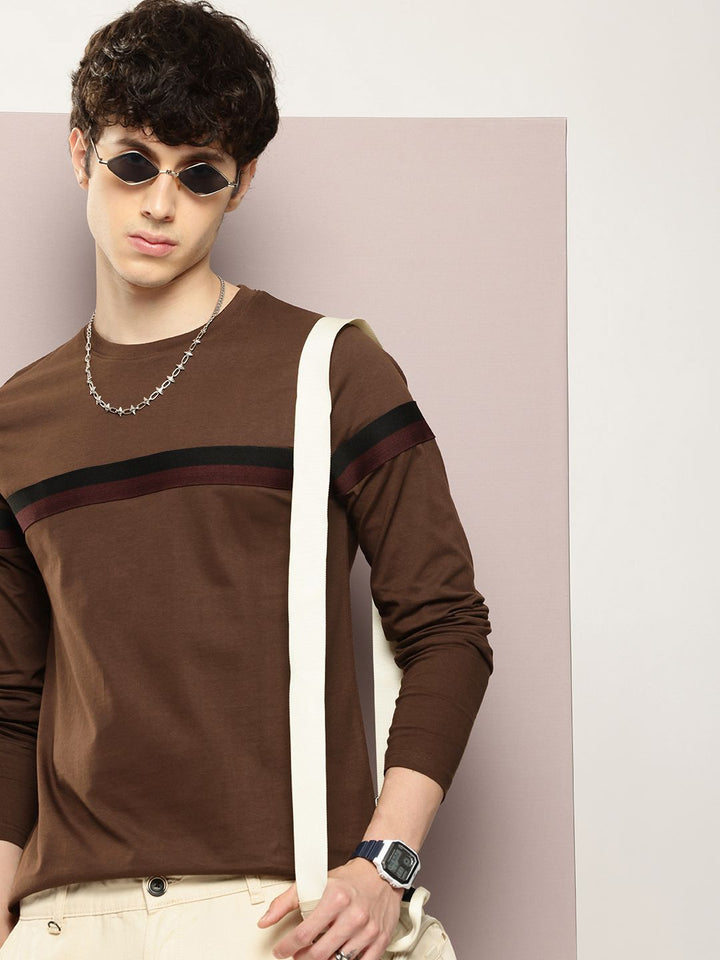 DILLINGER Men Striped T-shirt