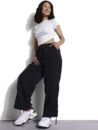 DressBerry Revamped Ruched Cut-Out Basic Crop Top