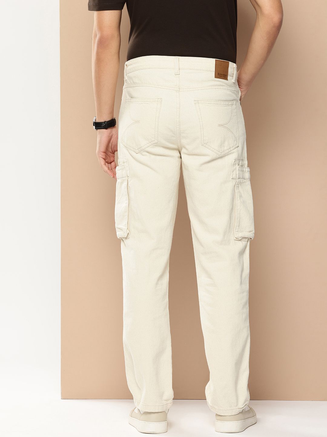 Bene Kleed Men Straight Fit Mid-Rise Pure Cotton Jeans