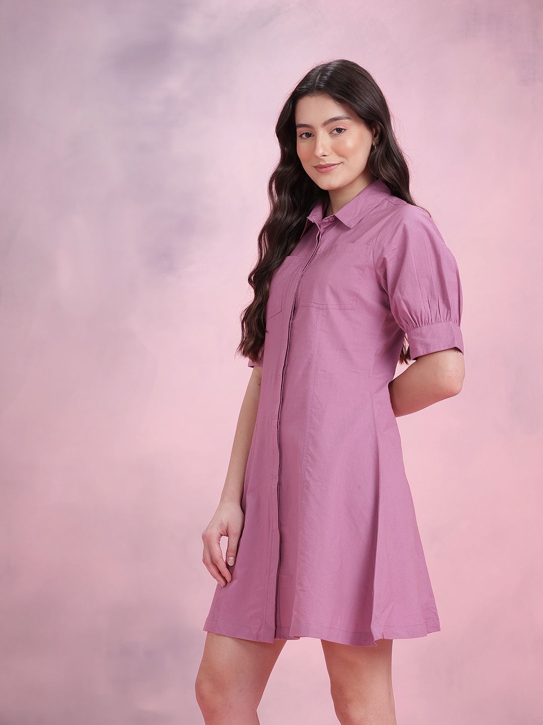 DressBerry Pure Cotton Shirt Dress