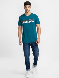 Being Human Typography Printed Short Sleeves T-shirt