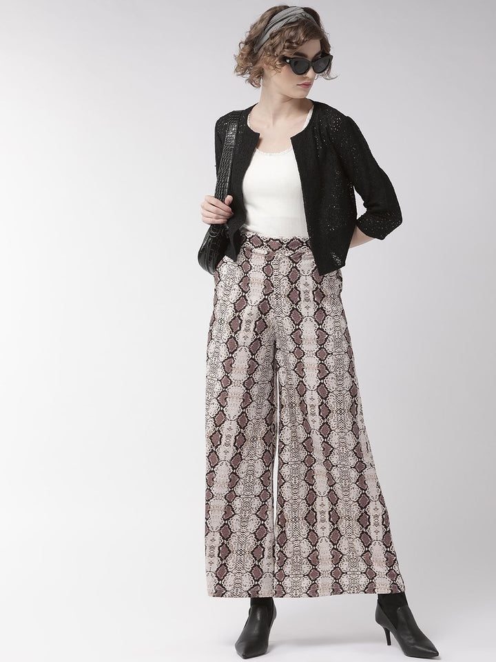 Style Quotient Women Black Self Design Open Front Crop Shrug