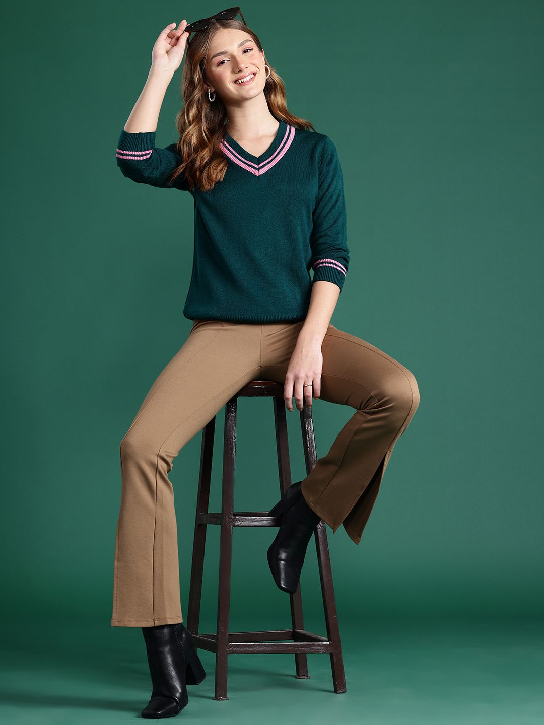 DressBerry V-Neck Pullover