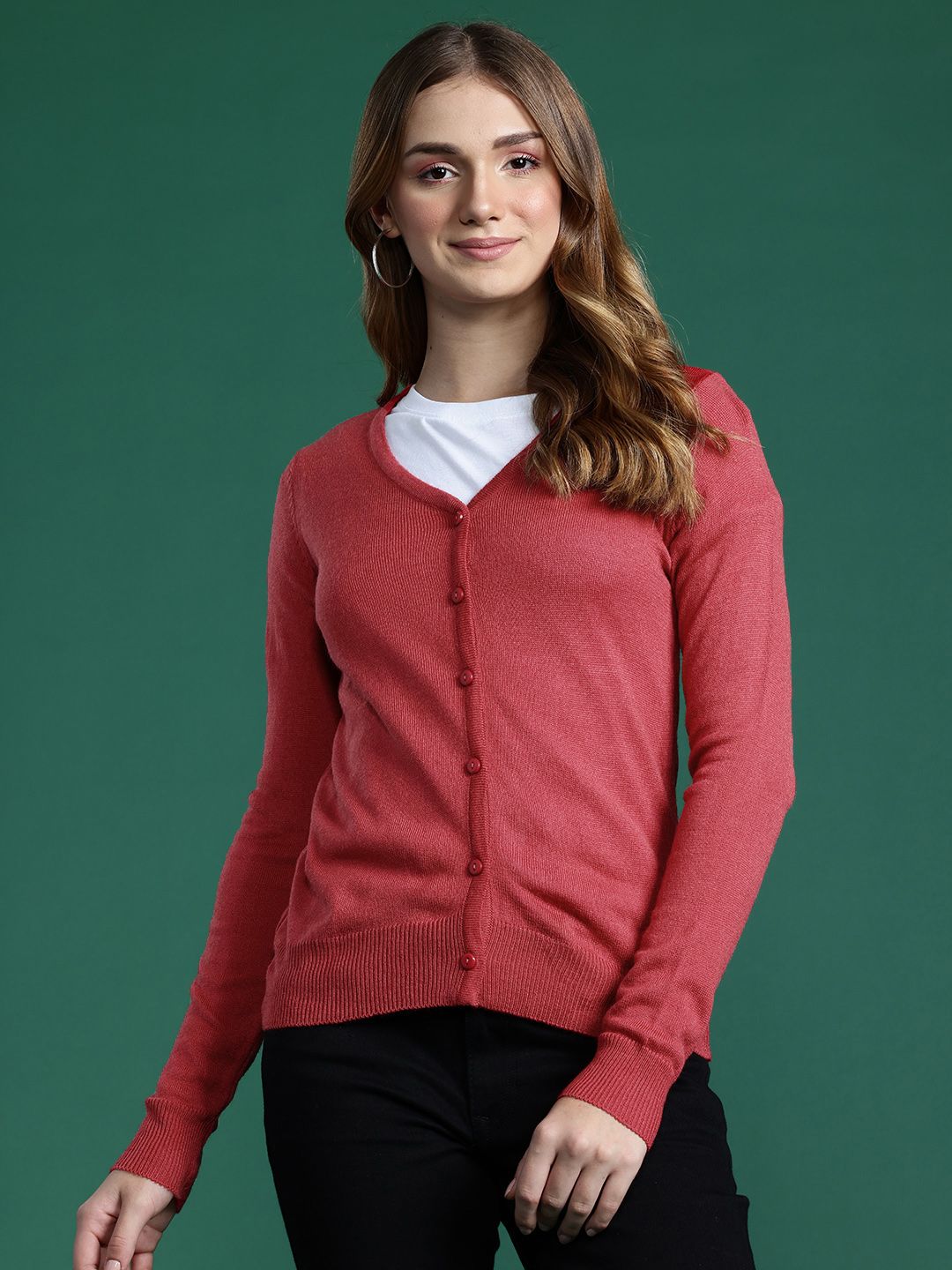 DressBerry Pure Acrylic Cardigan
